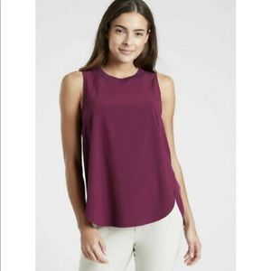Athleta Zephyr Tank // Plum // Size Small
